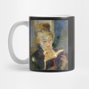 Girl Reading By Pierre Renoir Mug